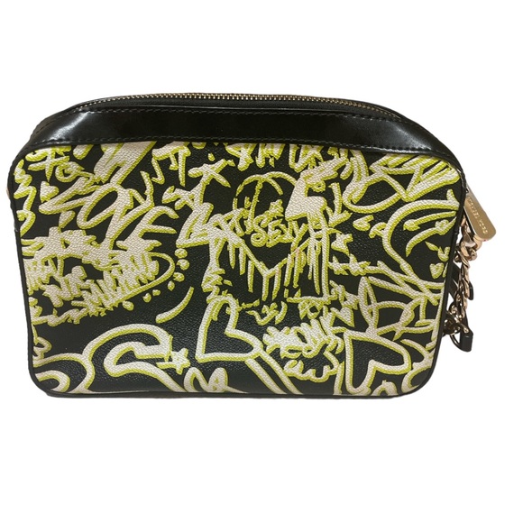 Michael Kors Neon Graffiti Crossbody. EEUC - Picture 2 of 5